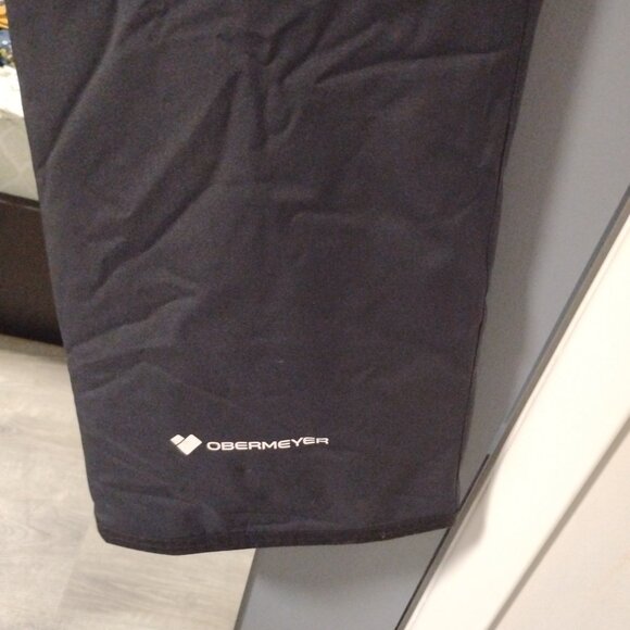 Obermeyer, womens insulated black skiing pants, with pockets - Picture 4 of 4